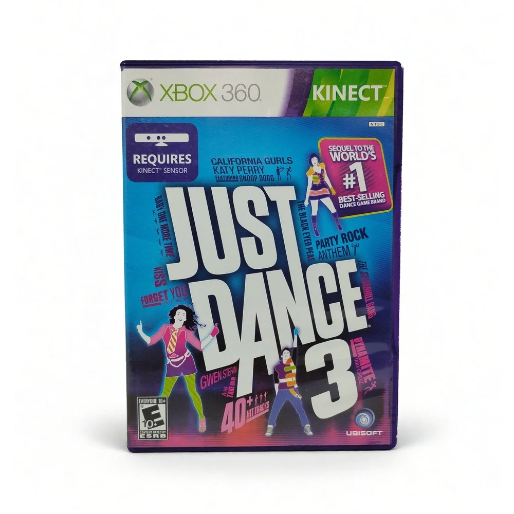 Ubisoft Just Dance 3 Xbox 360 Video Game Kinect Required Party Rhythm Music 4Ply